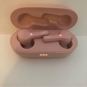 JVC Gumy True Wireless Headphones Pink